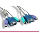 KVM Cable 10FT Video VGA PS2 Male to Female