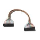 FLOPPY RIBBON Cable ROUND 1-Device Gold 12-Inch