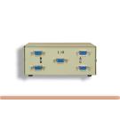 VGA HD15 ABCD Switch Box Rotary Dial Heavy Duty