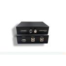 USB Switch Push Button AB 1A-2B Black