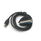 Printer Cable Adapter USB to Parallel IEEE 1284 Premium Molded