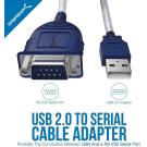 SABRENT CB-RS232 USB to RS232 Serial DB9 Male Port Converter Cable CB-RS232