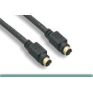 12FT SVideo Cable 4PIN MINI DIN Male to Male Gold